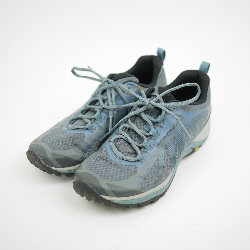 MERRELL Siren Edge 3 Women's 7.5 - Blue & Gray Athletic Walking Hiking Shoes